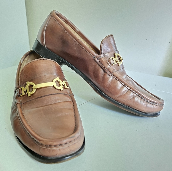 Bruno Magli Brown Leather Shoe. Size 8 M - Picture 2 of 12